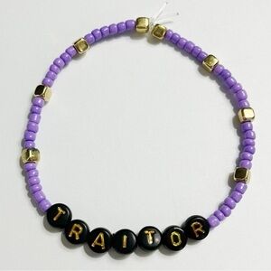 Olivia Rodrigo Friendship Bracelet Traitor
